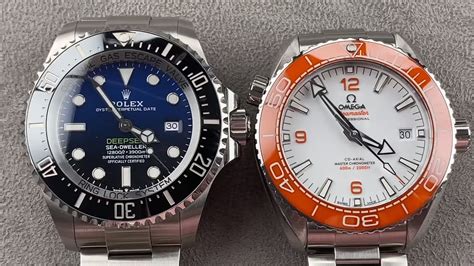 rolex vs omega planet ocean|rolex or omega for investment.